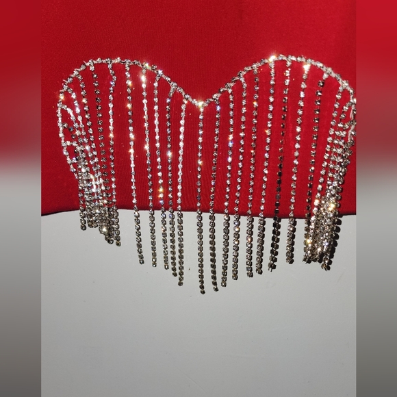 NWT- Elliatt Cherie mini dress in red Sz S - Picture 5 of 6